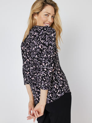Roz & Ali Peach Small Floral Popover - 2