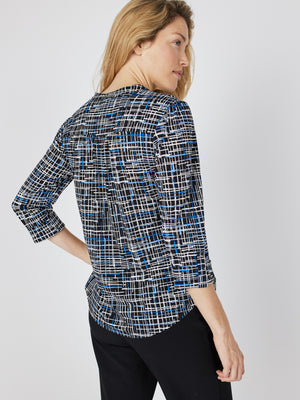 Roz & Ali Window Pane Plaid Popover - 2
