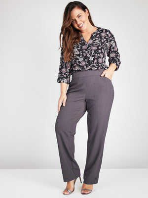 Roz & Ali Secret Agent Pants Cateye Rivets - Average Length - Plus - 10
