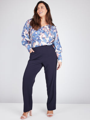 Roz & Ali Secret Agent Pants Cateye Rivets - Average Length - Plus - 15