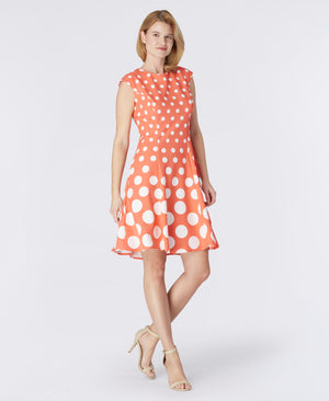 Jonas Cap Sleeve Fit & Flare Dress - 5