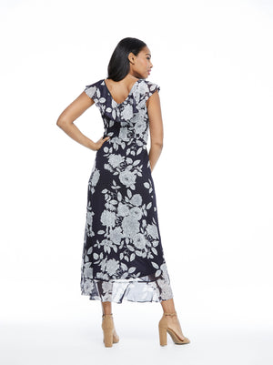 Luz ruffle wrap maxi dress - Petite - 2