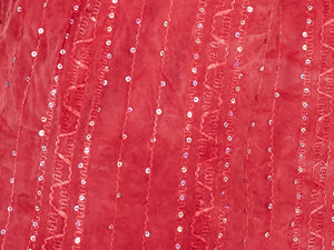 Roz & Ali Red Sequin Tie Dye Popover - Plus - 9