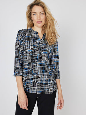 Roz & Ali Window Pane Plaid Popover - 5